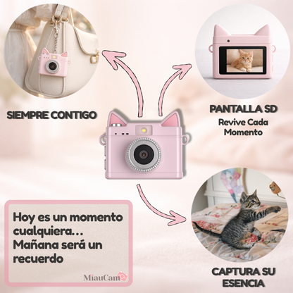 MiauCam™ - Mini Cámara Gato