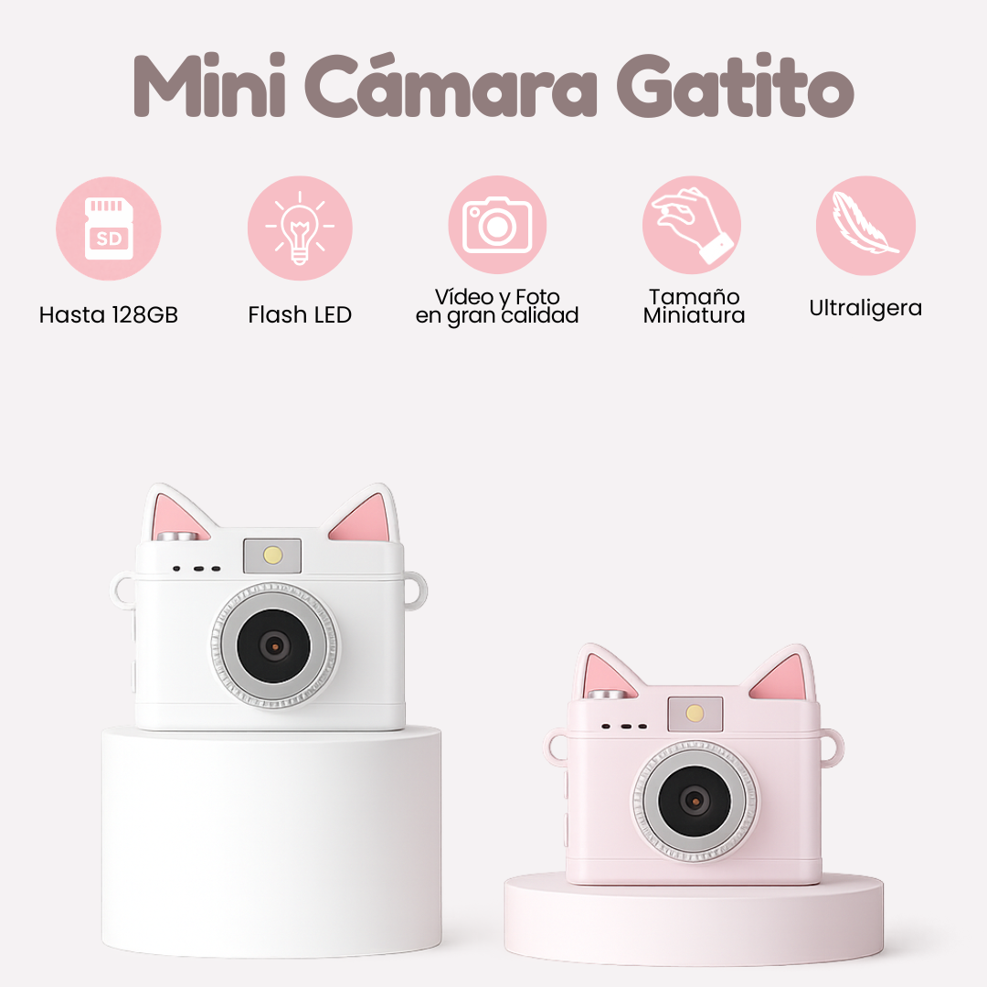 MiauCam™ - Mini Cámara Gato